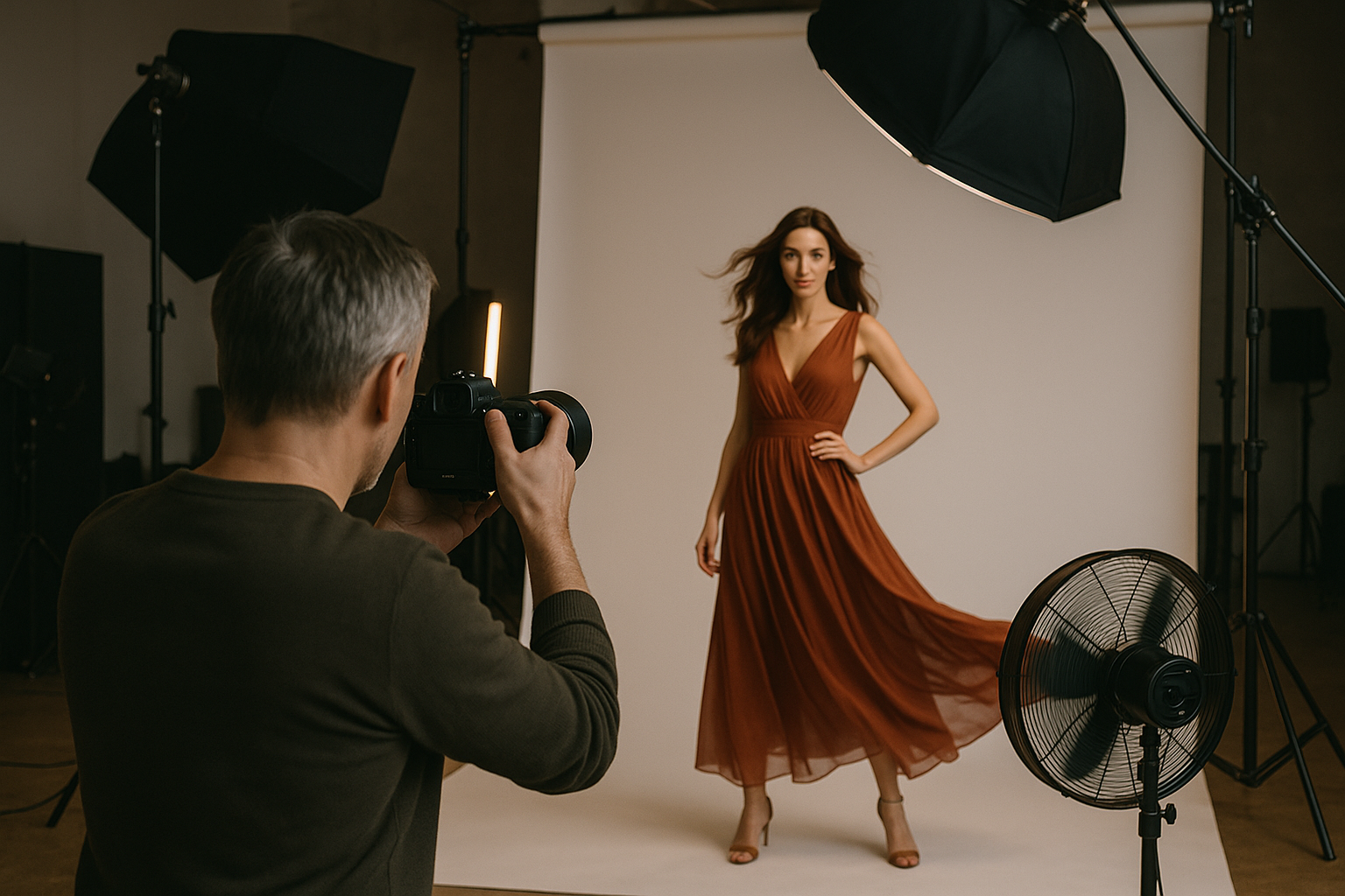 Photoshooting by Paul Scotson, London Atelier